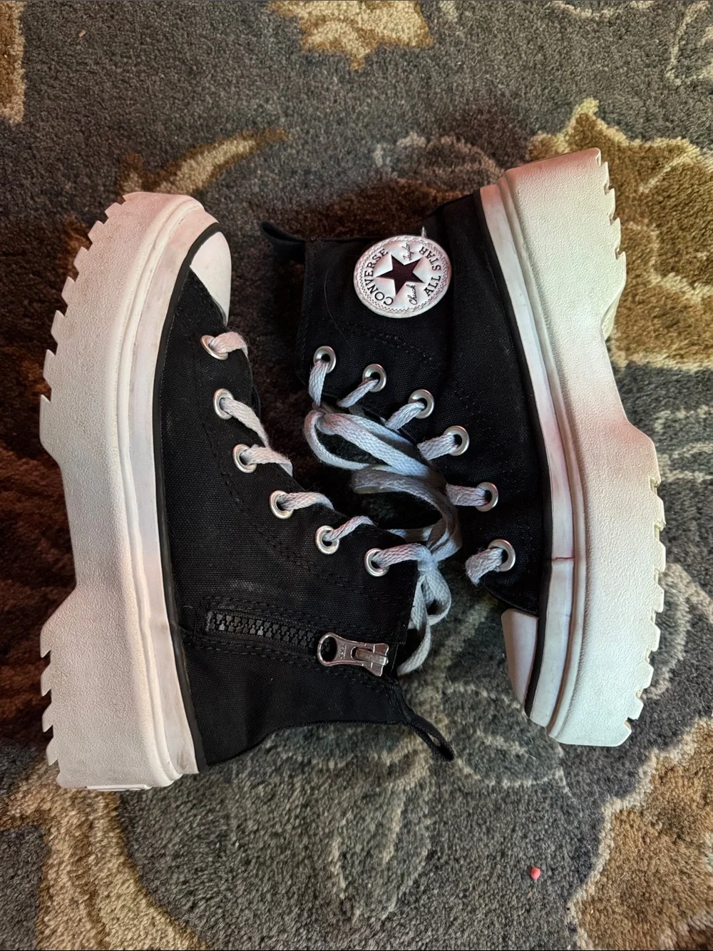 Kids Chuck Taylor All Star Lugged Lift Platform Canvas